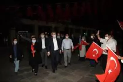 Bayram Şenocak: 'Milli iradeyi yok sayanlara karşı her zaman 'Demokrasi Nöbeti'ndeyiz' Bayram Şenocak: 'Milli iradeyi yok sayanlara karşı her zaman 'Demokrasi Nöbeti'ndeyiz'