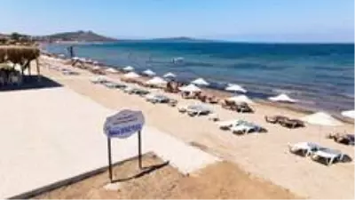 Cunda Adası yeni bir plaja kavuştu Cunda Adası yeni bir plaja kavuştu