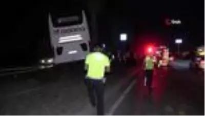 Freni patlayan yolcu otobüsü dehşet saçtı: 8 yaralı Freni patlayan yolcu otobüsü dehşet saçtı: 8 yaralı