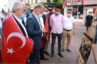 İHA'nın 15 Temmuz fotoğraf sergisi Bucak'ta açıldı İHA'nın 15 Temmuz fotoğraf sergisi Bucak'ta açıldı