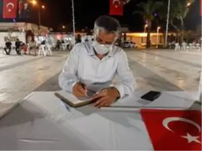 Kemer'de 15 Temmuz şehitleri anıldı Kemer'de 15 Temmuz şehitleri anıldı