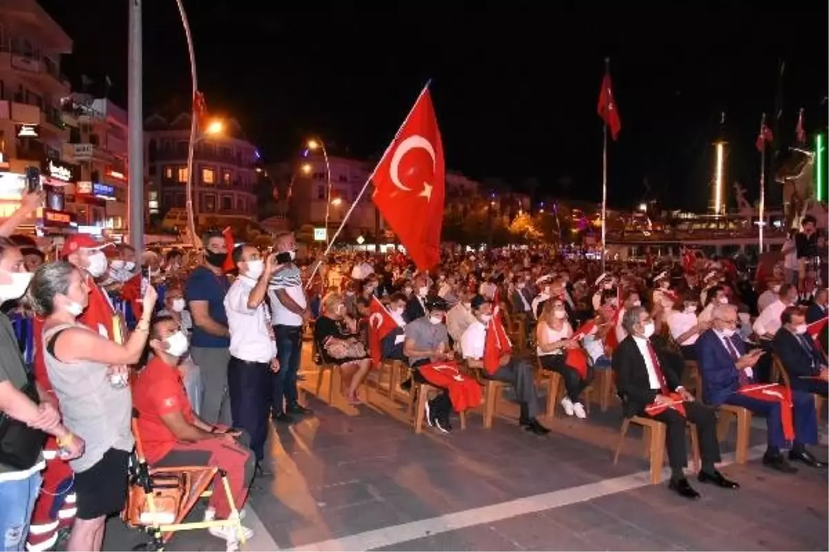 Marmaris Te 15 Temmuz Demokrasi Ve Milli Birlik Gunu Etkinligi