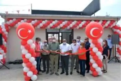 Posbıyık, yolcu indirme istasyonunu hizmete açtı Posbıyık, yolcu indirme istasyonunu hizmete açtı