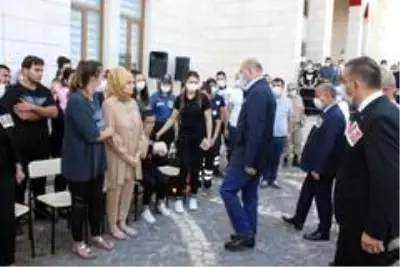 Siirt'te şehit olan 2 özel harekat polisi memleketlerine uğurlandı Siirt'te şehit olan 2 özel harekat polisi memleketlerine uğurlandı