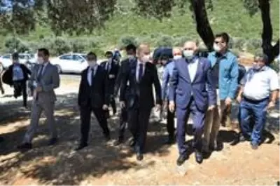 Bakan Karaismailoğlu Muğla'ya geldi Bakan Karaismailoğlu Muğla'ya geldi