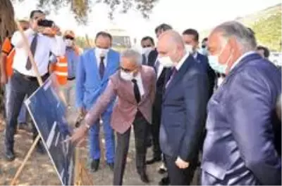 Bakan Karaismailoğlu Muğla'ya geldi Bakan Karaismailoğlu Muğla'ya geldi