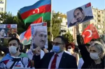 Eskişehir'de Ermenistan'ın saldırılarına karşı tepki yürüyüşü Eskişehir'de Ermenistan'ın saldırılarına karşı tepki yürüyüşü