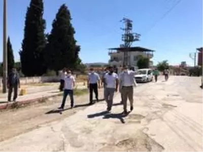 Gölmarmara'da 'Prestij Cadde' çalışması başladı Gölmarmara'da 'Prestij Cadde' çalışması başladı