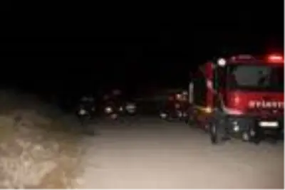 Havai fişek nedeniyle 23 hektar çalılık alan yandı Havai fişek nedeniyle 23 hektar çalılık alan yandı