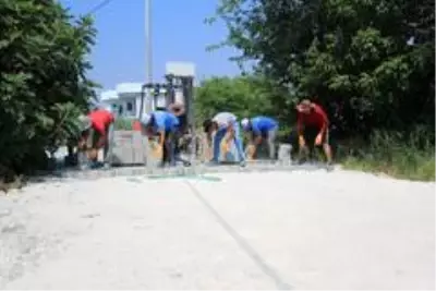 Kale mahallesinde beton kilit parke taşı çalışmaları tamamlandı Kale mahallesinde beton kilit parke taşı çalışmaları tamamlandı