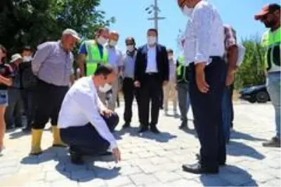 Kale mahallesinde beton kilit parke taşı çalışmaları tamamlandı Kale mahallesinde beton kilit parke taşı çalışmaları tamamlandı