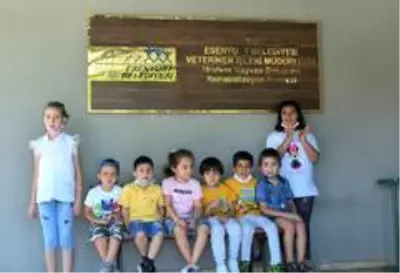 Özel çocuklardan hayvan dostlarına ziyaret Özel çocuklardan hayvan dostlarına ziyaret