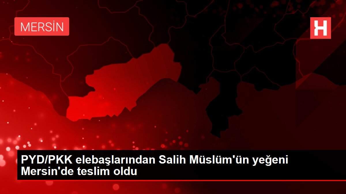Son dakika haberleri! PYD/PKK elebaşlarından Salih Müslüm'ün yeğeni Mersin'de teslim oldu Son dakika haberleri! PYD/PKK elebaşlarından Salih Müslüm'ün yeğeni Mersin'de teslim oldu