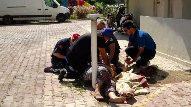 6'ncı kattan düşen kadın doktor hayatını kaybetti 6'ncı kattan düşen kadın doktor hayatını kaybetti