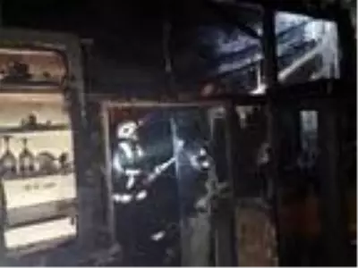 Antalya'da çıkan yangında restoran kül oldu Antalya'da çıkan yangında restoran kül oldu