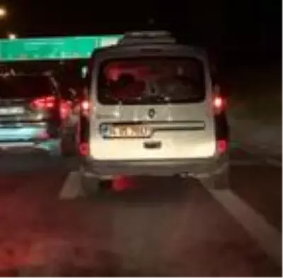 Beykoz TEM Otoyolu'nda bir garip yolculuk Beykoz TEM Otoyolu'nda bir garip yolculuk
