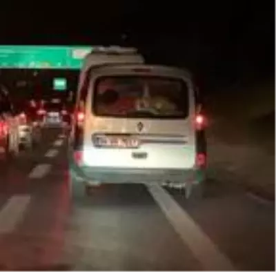 Beykoz TEM Otoyolu'nda bir garip yolculuk Beykoz TEM Otoyolu'nda bir garip yolculuk