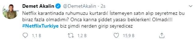 Netflix Türkiye'nin resmi hesabından atılmış gibi gösterilen tweet ortalığı karıştırdı Netflix Türkiye'nin resmi hesabından atılmış gibi gösterilen tweet ortalığı karıştırdı