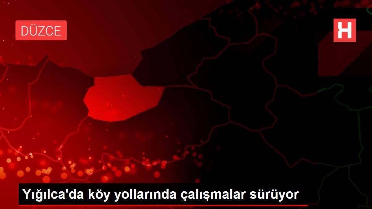 Yığılca'da köy yollarında çalışmalar sürüyor Yığılca'da köy yollarında çalışmalar sürüyor