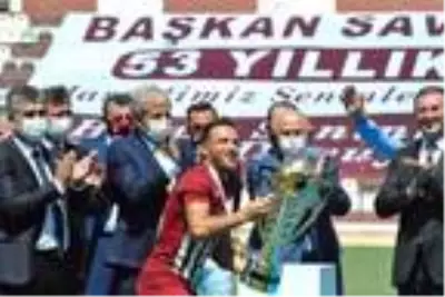 Hatayspor, şampiyonluk kupasına kavuştu