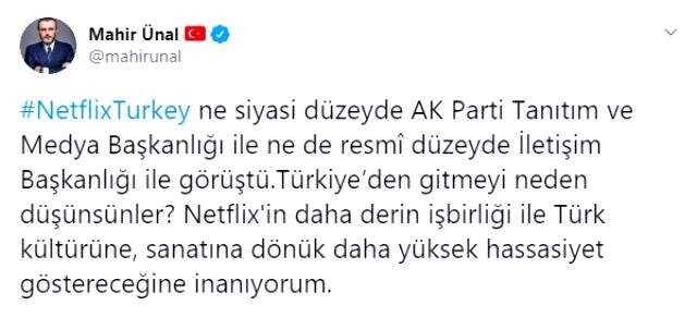 Netflix yasaklandı mı? Ak Parti'den Netflix açıklaması