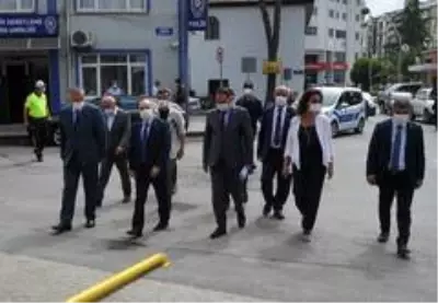 Vali Dağlı Bafra'yı ziyaret etti Vali Dağlı Bafra'yı ziyaret etti