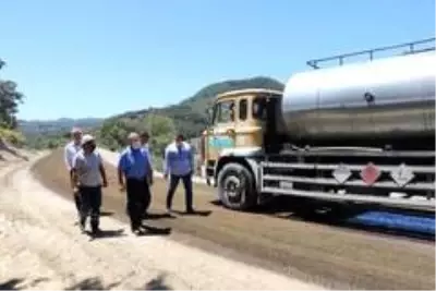 Yol yapım ekipleri Soma'da yoğun mesaide Yol yapım ekipleri Soma'da yoğun mesaide