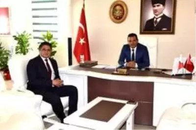 Başkan Acar'dan emniyet müdürüne ziyaret Başkan Acar'dan emniyet müdürüne ziyaret