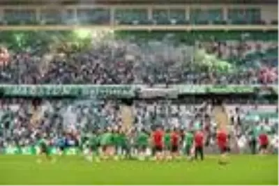 Bursaspor'dan taraftarlı antrenman Bursaspor'dan taraftarlı antrenman