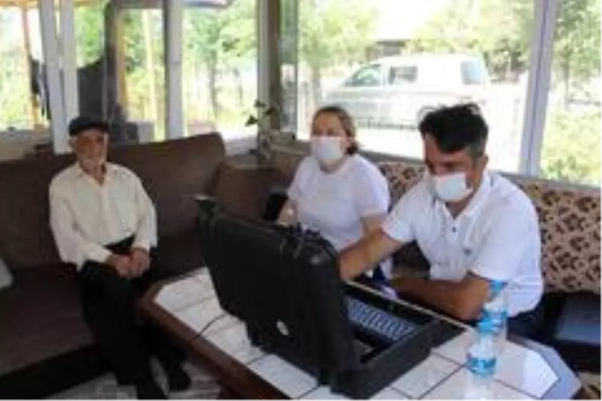 Çarşamba'da adreste nüfus hizmeti