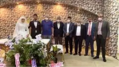 Çat'ın Ak Siması dünya evine girdi Çat'ın Ak Siması dünya evine girdi