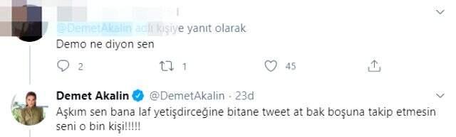 Pınar Gültekin'in ölümü sonrası Demet Akalın'ın yazdıkları tepki çekti Pınar Gültekin'in ölümü sonrası Demet Akalın'ın yazdıkları tepki çekti