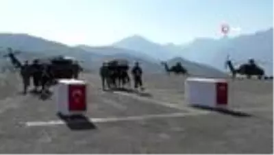 Şehitler düzenlenen törenin ardından memleketlerine uğurlandı Şehitler düzenlenen törenin ardından memleketlerine uğurlandı