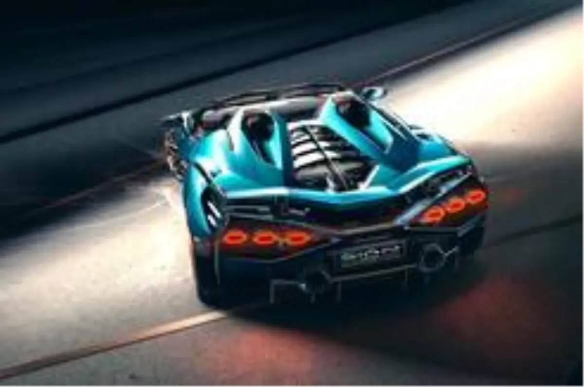 0-100 km/s 2.9 saniye: Lamborghini Sián Roadster