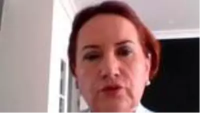Akşener, kadın gazetecilerle video konferans aracılığıyla görüştü (1)