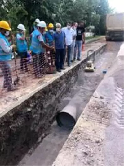 İSU Genel Müdürü Ali Sağlık, yatırımları yerinde inceledi İSU Genel Müdürü Ali Sağlık, yatırımları yerinde inceledi