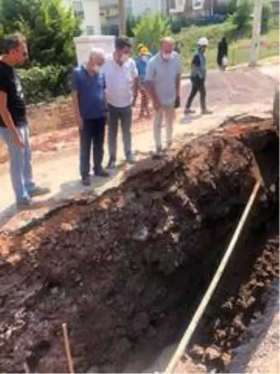 İSU Genel Müdürü Ali Sağlık, yatırımları yerinde inceledi İSU Genel Müdürü Ali Sağlık, yatırımları yerinde inceledi