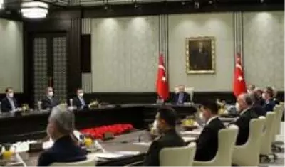 Milli Güvenlik Kurulu, Cumhurbaşkanı Recep Tayyip Erdoğan başkanlığında Beştepe'de toplandı. Milli Güvenlik Kurulu, Cumhurbaşkanı Recep Tayyip Erdoğan başkanlığında Beştepe'de toplandı.