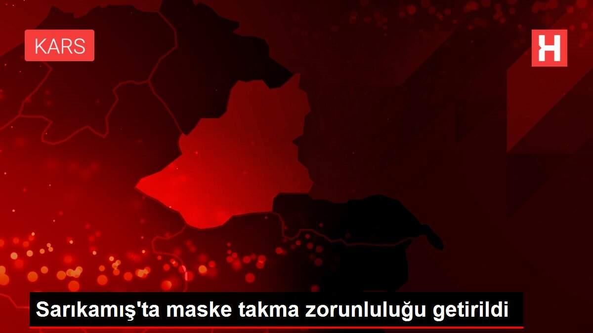 Sarıkamış'ta maske takma zorunluluğu getirildi Sarıkamış'ta maske takma zorunluluğu getirildi