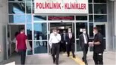Sinop Valisi Karaömeroğlu taburcu edildi Sinop Valisi Karaömeroğlu taburcu edildi