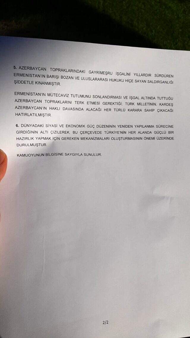 Son Dakika: MGK toplantısı sona erdi! Bildiride Libya vurgusu öne çıktı