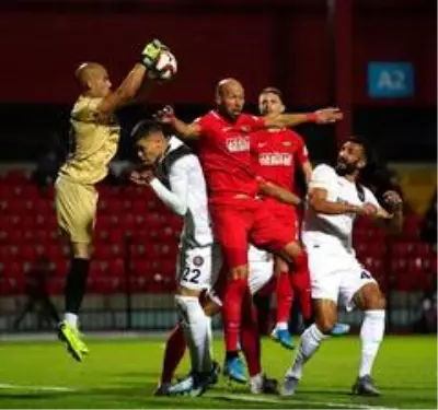 TFF 1. Lig Play-Off Yarı Final: Karagümrük: 1 Akhisarspor: 1 (İlk yarı) TFF 1. Lig Play-Off Yarı Final: Karagümrük: 1 Akhisarspor: 1 (İlk yarı)