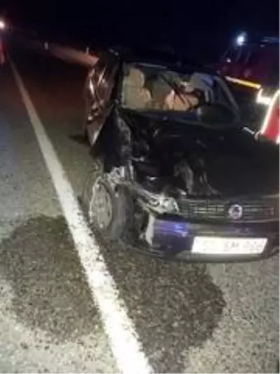 Son dakika haber | Türkeli'de otomobil büyükbaş hayvanlara çarptı: 2 yaralı Son dakika haber | Türkeli'de otomobil büyükbaş hayvanlara çarptı: 2 yaralı