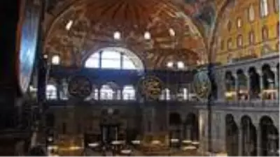 24 Temmuz'da ibadete açılacak Ayasofya Camii'nin içerisinden ilk görüntüler paylaşıldı 24 Temmuz'da ibadete açılacak Ayasofya Camii'nin içerisinden ilk görüntüler paylaşıldı