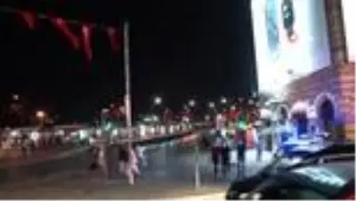 Ayasofya Camii'nin açılışı için Galata Köprüsü trafiğe kapandı Ayasofya Camii'nin açılışı için Galata Köprüsü trafiğe kapandı