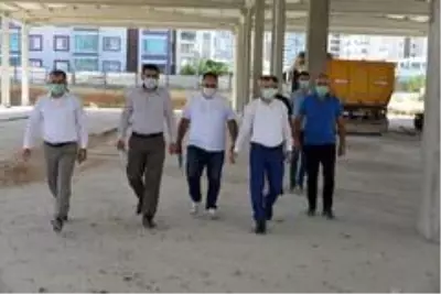 Çınar, Çilesiz semt pazarı ve yaşam merkezini inceledi Çınar, Çilesiz semt pazarı ve yaşam merkezini inceledi