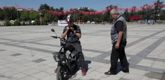 ERZURUM Elektriksiz bırakmayan 'akıllı motosiklet' yaptı