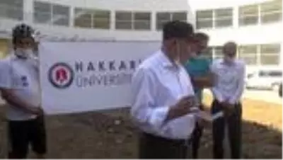 Hakkari'de bisiklet turu düzenlendi Hakkari'de bisiklet turu düzenlendi