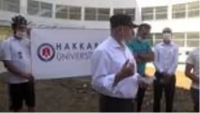 Hakkari'de bisiklet turu düzenlendi Hakkari'de bisiklet turu düzenlendi