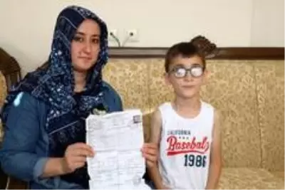 Küçük Ali Eren'in görmesi 60 bin liraya bağlı Küçük Ali Eren'in görmesi 60 bin liraya bağlı
